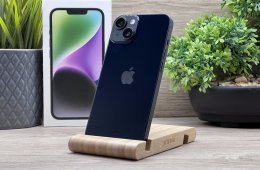 iPhone 14 Midnight 128GB 2 ÉV Garanciával Számlával 935 Akku