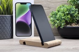 iPhone 14 Midnight 128GB 2 ÉV Garanciával Számlával 935 Akku