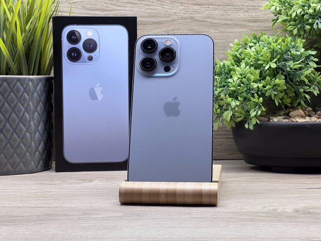 iPhone 13 pro Sierra Blue 128GB 2 ÉV Garanciával Számlával 89% Akku