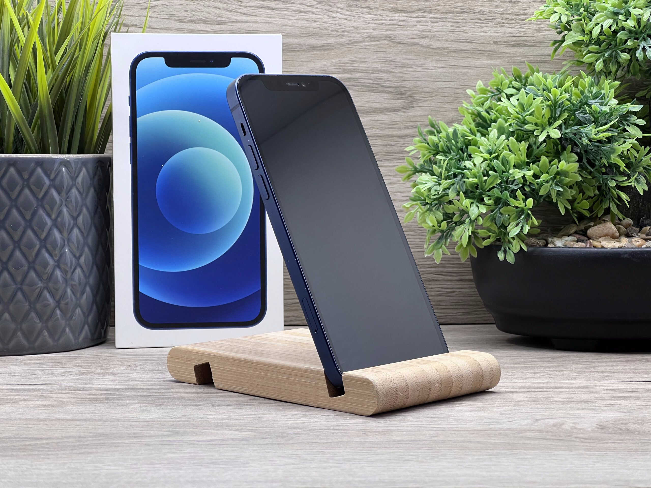 iPhone 12 Blue 128GB 2 ÉV Garanciával Számlával 90% Akku