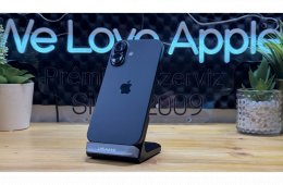  iPhone 16 128GB Fekete, Független - Garancia, Számla 