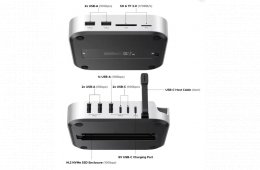 Mac mini m4 usb hub dokk