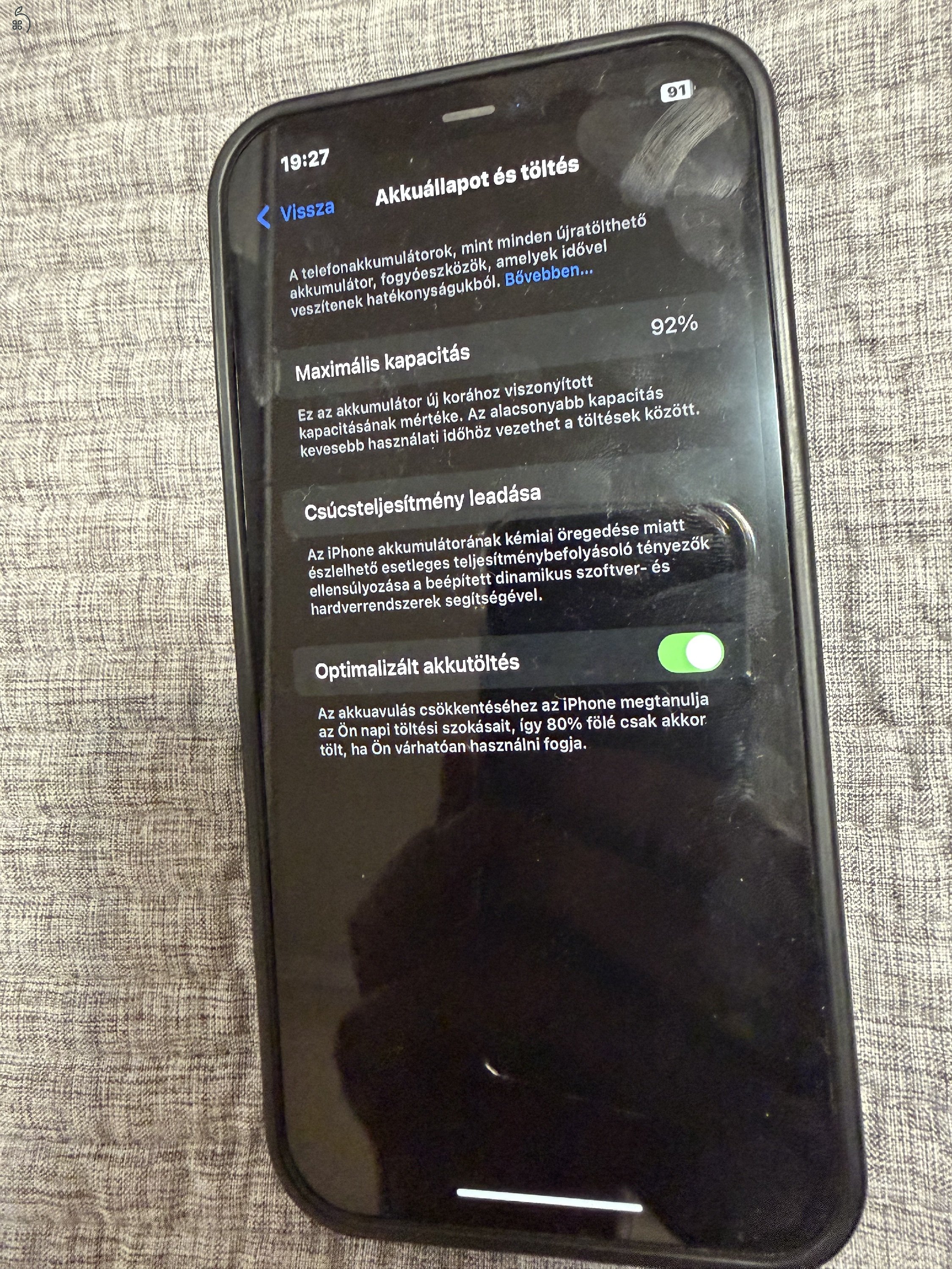 Eladó Újszerű iPhone 12 Pro Max 