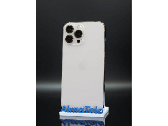 Apple iPhone 13 Pro Max 128 GB Gold 100% akku - 12 HÓ GARANCIA