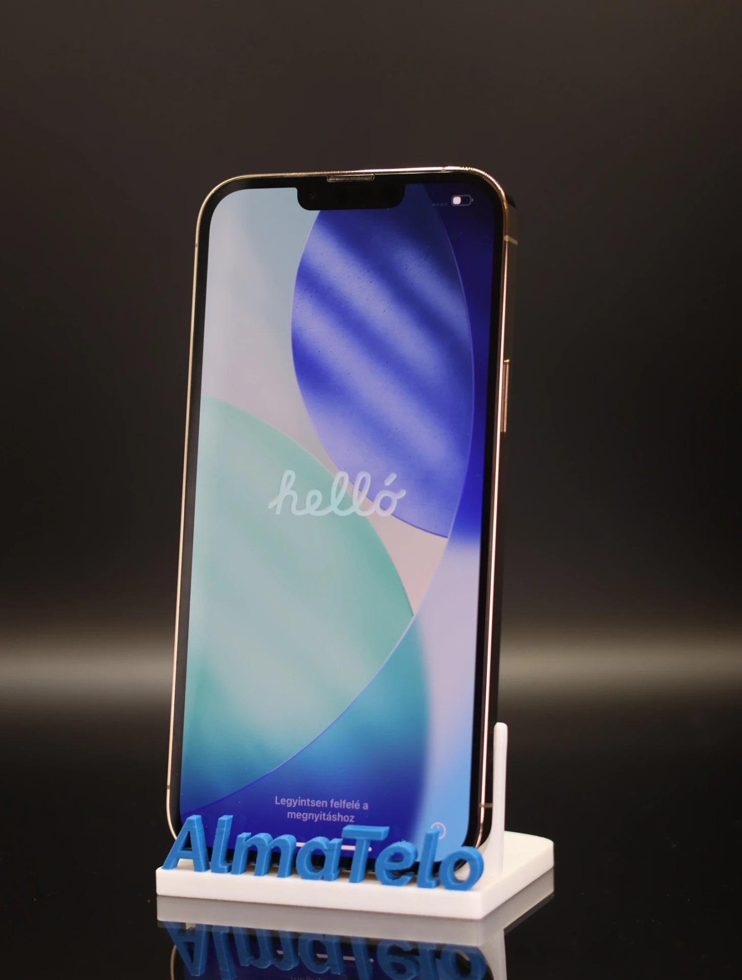 Apple iPhone 13 Pro Max 128 GB Gold 100% akku - 12 HÓ GARANCIA