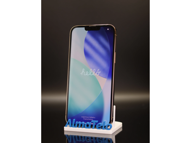 Apple iPhone 13 Pro Max 128 GB Gold 100% akku - 12 HÓ GARANCIA