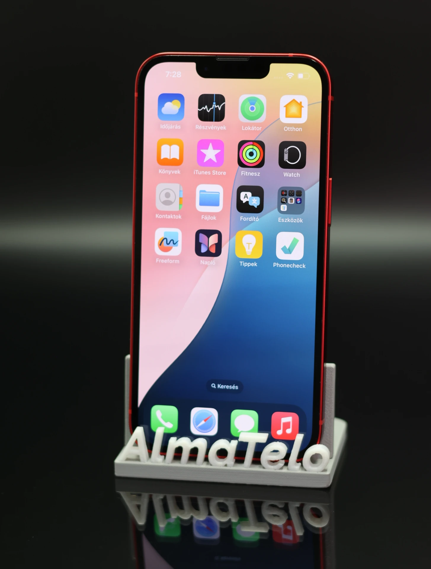 Apple iPhone 13 128 GB PRODUCT RED 100% akku - 12 HÓ GARANCIA