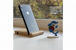 GYÖNYÖRŰ iPhone XR 64GB Black -1 ÉV GARANCIA - Kártyafüggetlen, MS3995, 100% Akksi