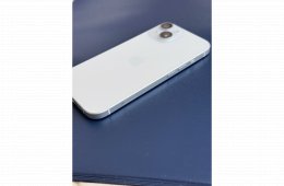 iPhone 15 256GB kék 98% akku MEDIA MARKT GARANCIA 2028.02-ig