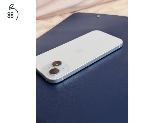 iPhone 15 256GB kék 98% akku MEDIA MARKT GARANCIA 2028.02-ig