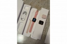 Apple Watch Series 5, 40mm,Cellular, arany színű, tökéletes állapotú, minden eredeti tartozékkal 