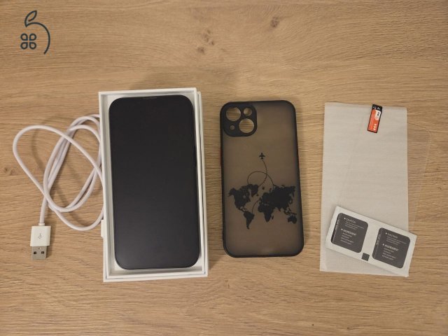 iPhone 13 ajándék tokkal, töltővel, üvegfóliával