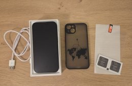 iPhone 13 ajándék tokkal, töltővel, üvegfóliával
