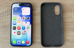 Apple iPhone 16 128GB Black (5 hó Apple garancia) + Apple MagSafe szilikontok