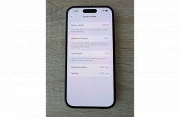 Apple iPhone 16 128GB Black (5 hó Apple garancia) + Apple MagSafe szilikontok