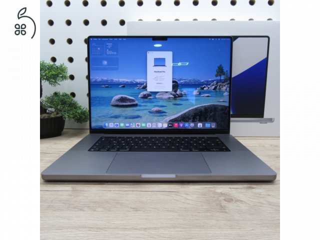 Apple MacBook Pro 16 (2021) M1 Pro 16GB/1TB használt, karcmentes – 87% akku