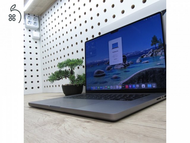 Apple MacBook Pro 16 (2021) M1 Pro 16GB/1TB használt, karcmentes – 87% akku