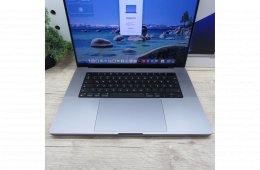 Apple MacBook Pro 16 (2021) M1 Pro 16GB/1TB használt, karcmentes – 87% akku