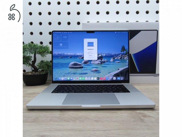 Apple MacBook Pro 16 (2021) M1 Pro 16GB/1TB használt, karcmentes – 84% akku