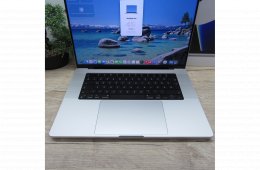 Apple MacBook Pro 16 (2021) M1 Pro 16GB/1TB használt, karcmentes – 84% akku