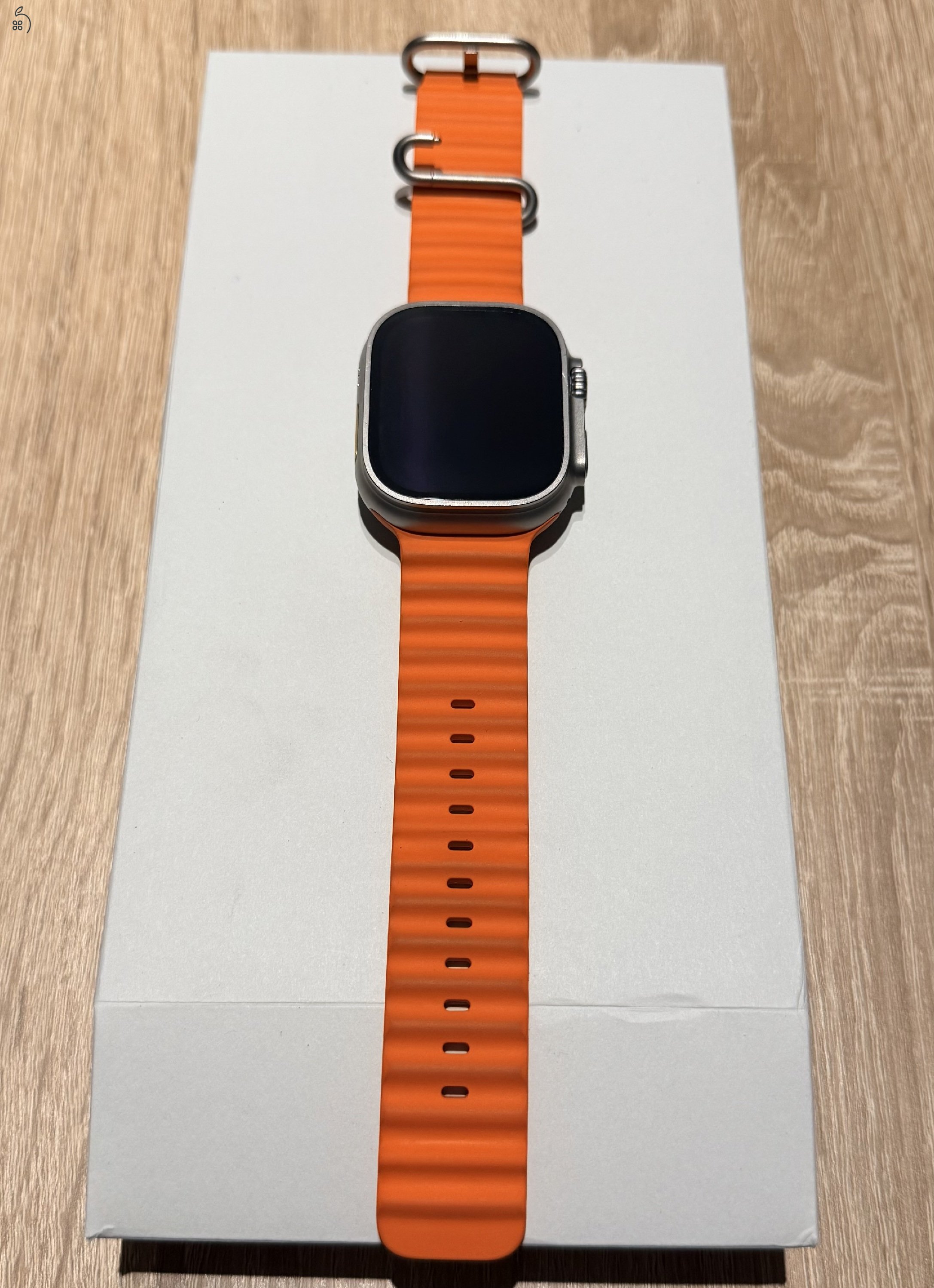 Apple Watch Ultra 2 GPS + Cellular 49 mm Natural Titanium - Orange Ocean Band
