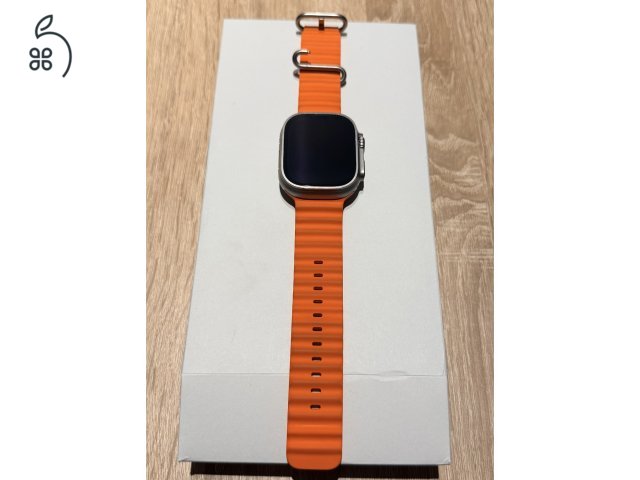 Apple Watch Ultra 2 GPS + Cellular 49 mm Natural Titanium - Orange Ocean Band