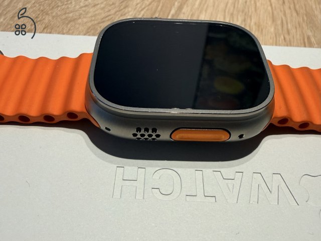 Apple Watch Ultra 2 GPS + Cellular 49 mm Natural Titanium - Orange Ocean Band