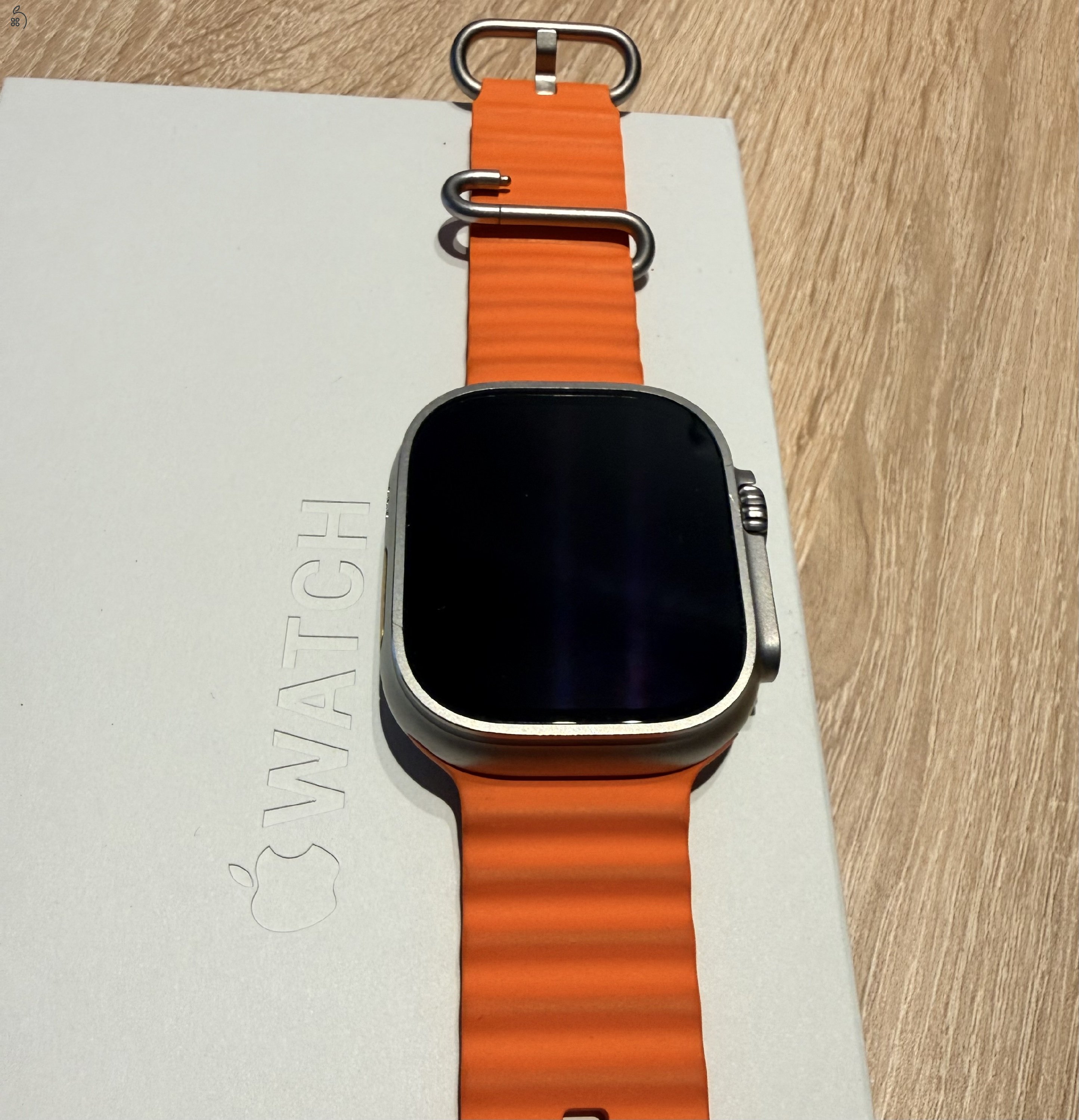 Apple Watch Ultra 2 GPS + Cellular 49 mm Natural Titanium - Orange Ocean Band