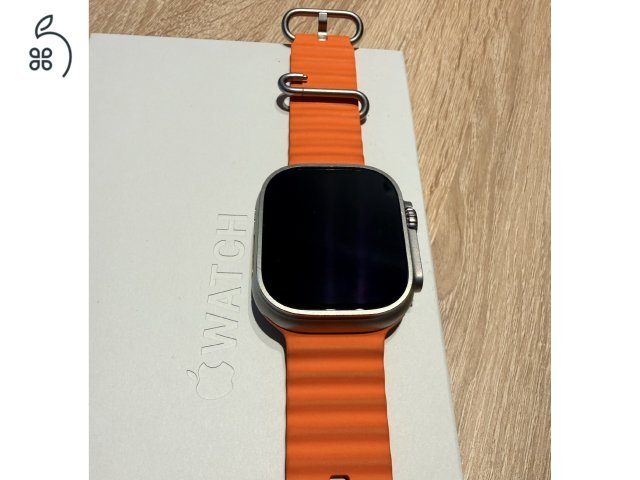 Apple Watch Ultra 2 GPS + Cellular 49 mm Natural Titanium - Orange Ocean Band