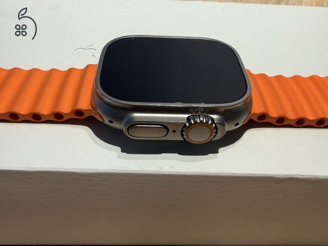 Apple Watch Ultra 2 GPS + Cellular 49 mm Natural Titanium - Orange Ocean Band