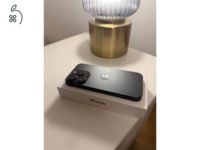 iPhone 15 Pro Titanium fekete 128GB