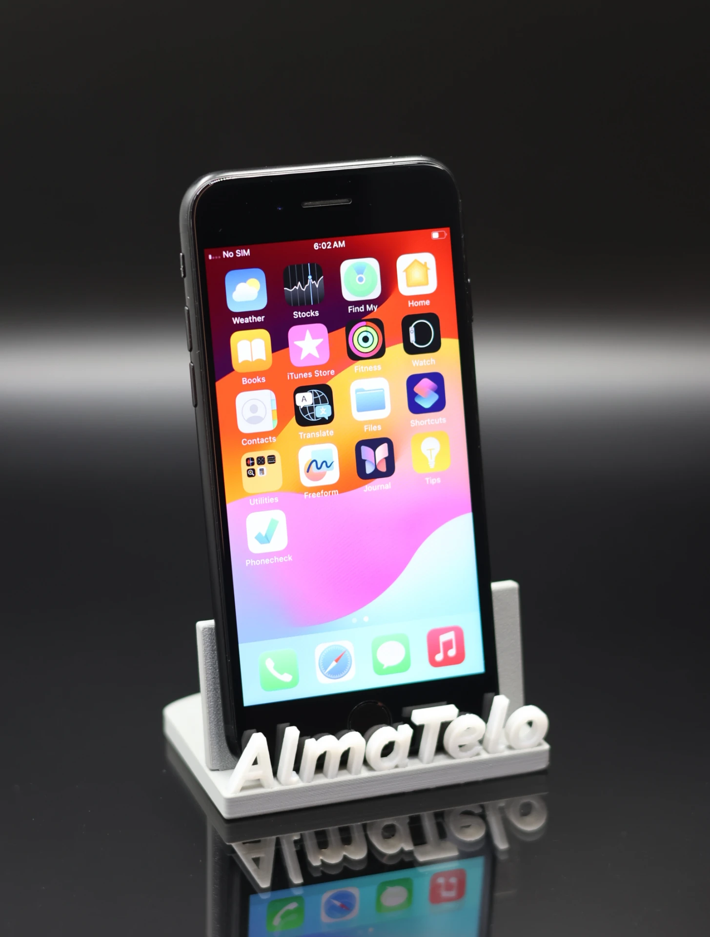 Apple iPhone SE (2020) 128 GB Black 100% akku - 12 HÓ GARANCIA