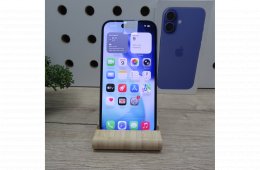 Apple iPhone 16 128GB Ultramarine használt, karcmentes 98% akku – 6 hónap garancia