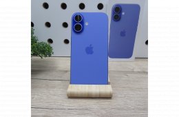 Apple iPhone 16 128GB Ultramarine használt, karcmentes 98% akku – 6 hónap garancia