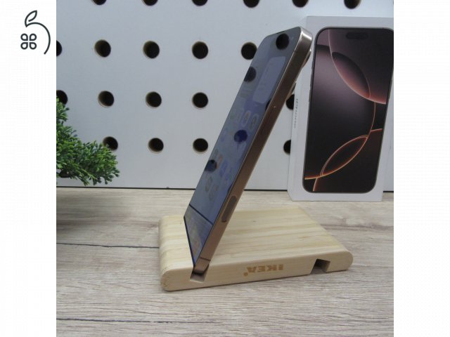 Apple iPhone 16 Pro Max 256GB Desert Titanium – használt, újszerű, 100% akku, 6 hónap garancia