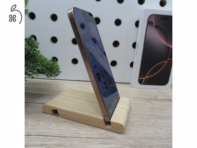 Apple iPhone 16 Pro Max 256GB Desert Titanium – használt, újszerű, 100% akku, 6 hónap garancia