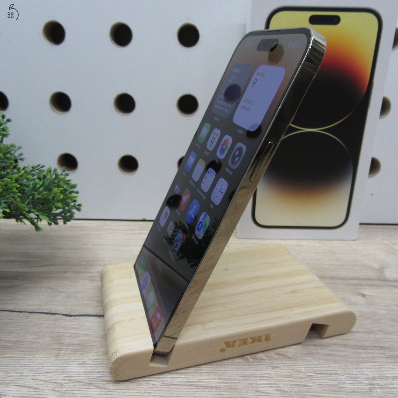 Apple iPhone 14 Pro Max 128GB Gold – használt, megkímélt, 88% akku, 6 hónap garancia