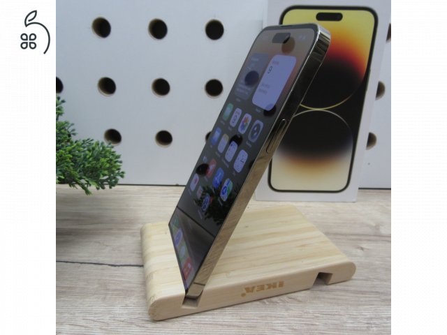 Apple iPhone 14 Pro Max 128GB Gold – használt, megkímélt, 88% akku, 6 hónap garancia