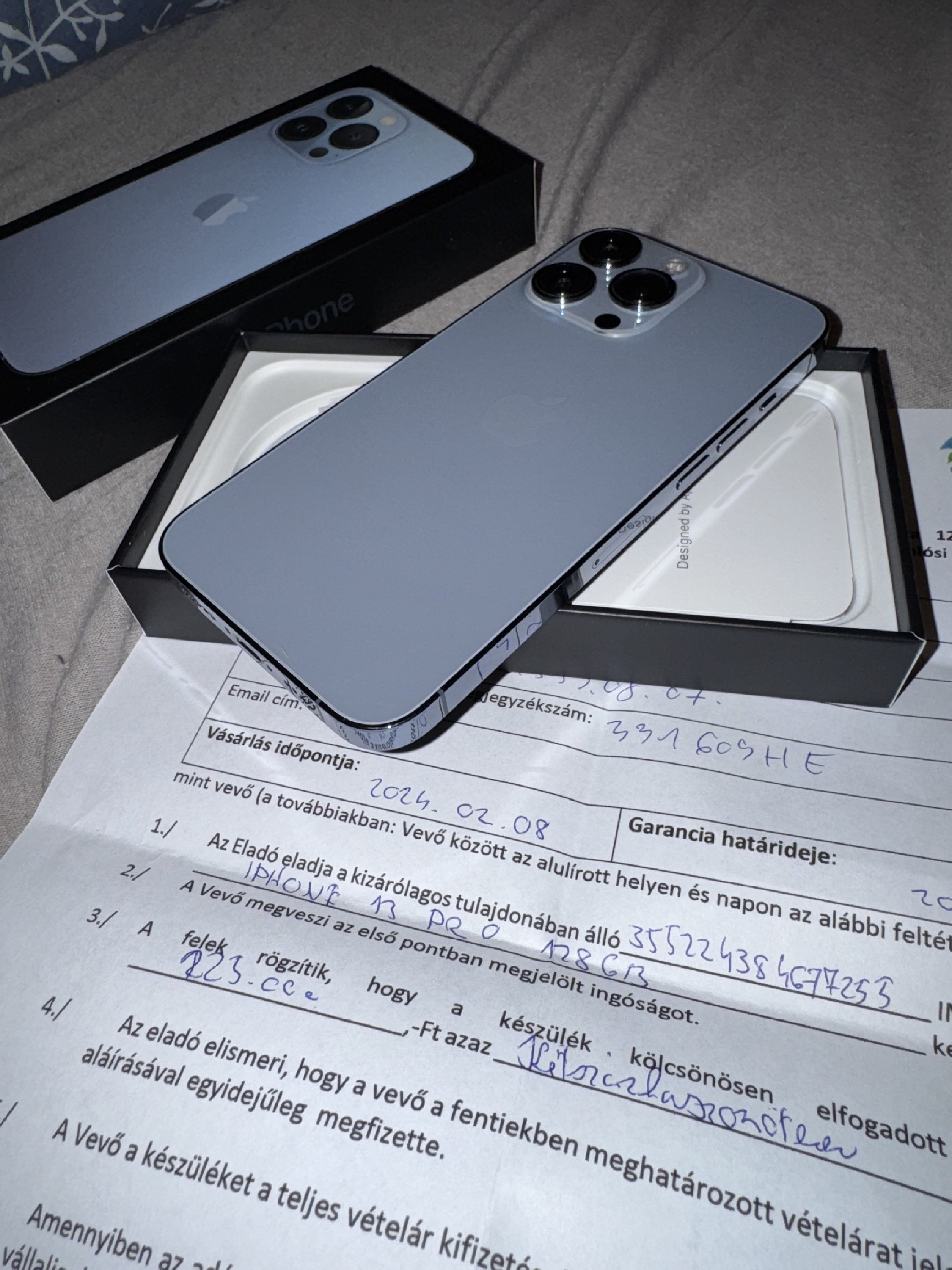 iPhone 13 Pro 128gb Sierra Blue