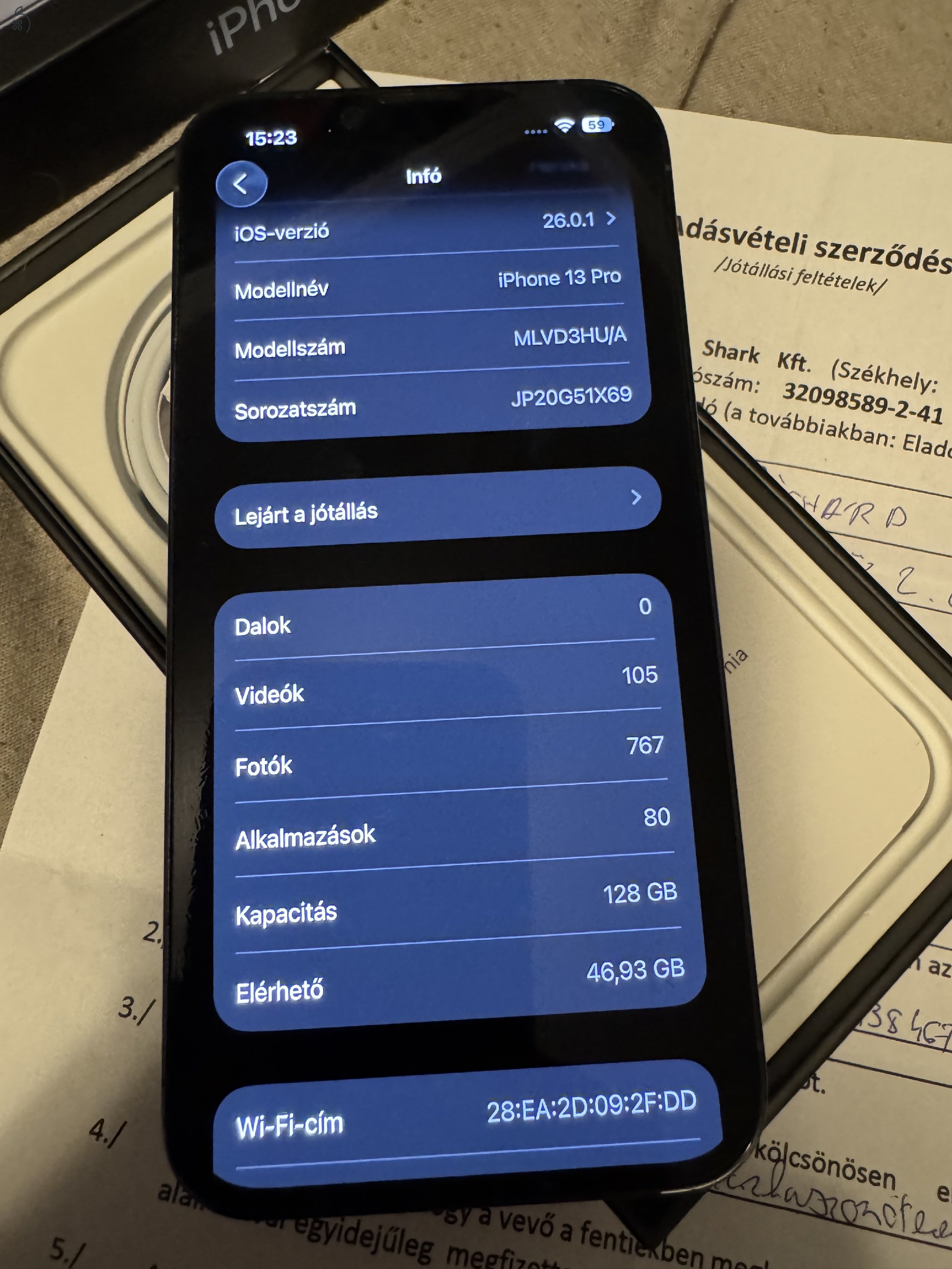 iPhone 13 Pro 128gb Sierra Blue