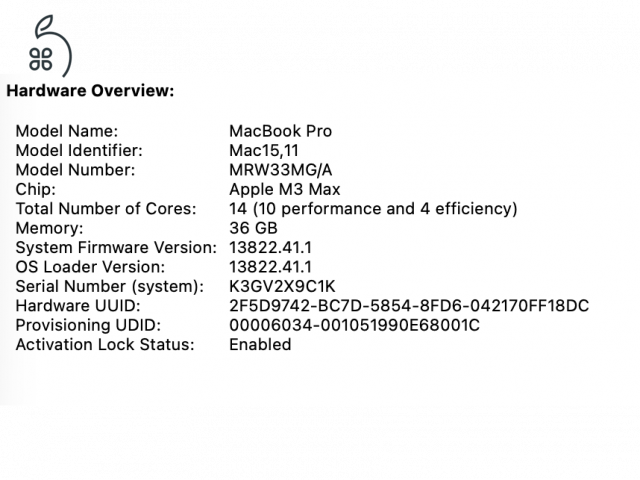 MacBook Pro 16