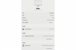 2021 iMac M1/8GB/500GB szürke, új egér, új billenytűzet