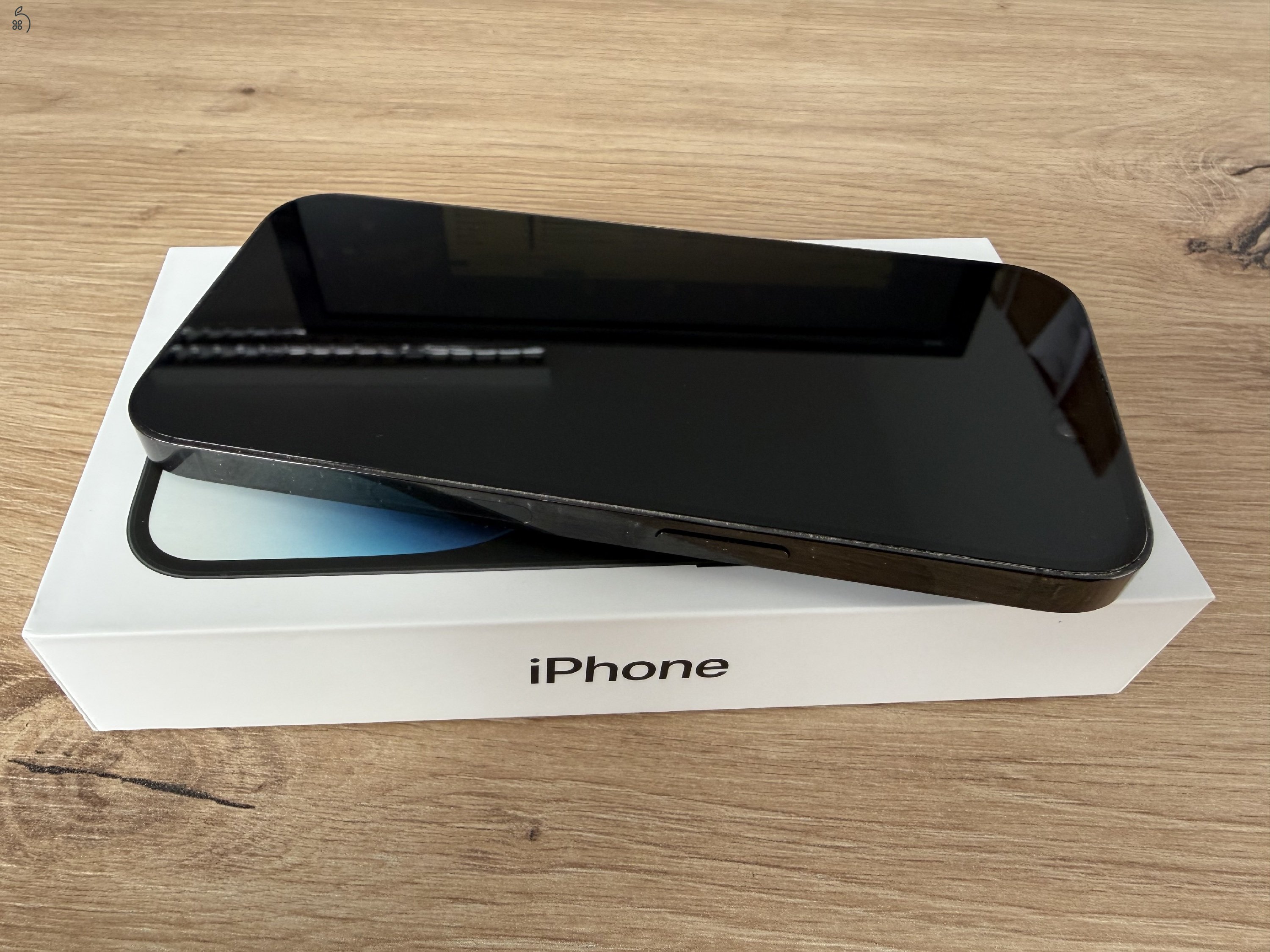 iPhone 14 pro, space black, 128 gb, független, e-sim 