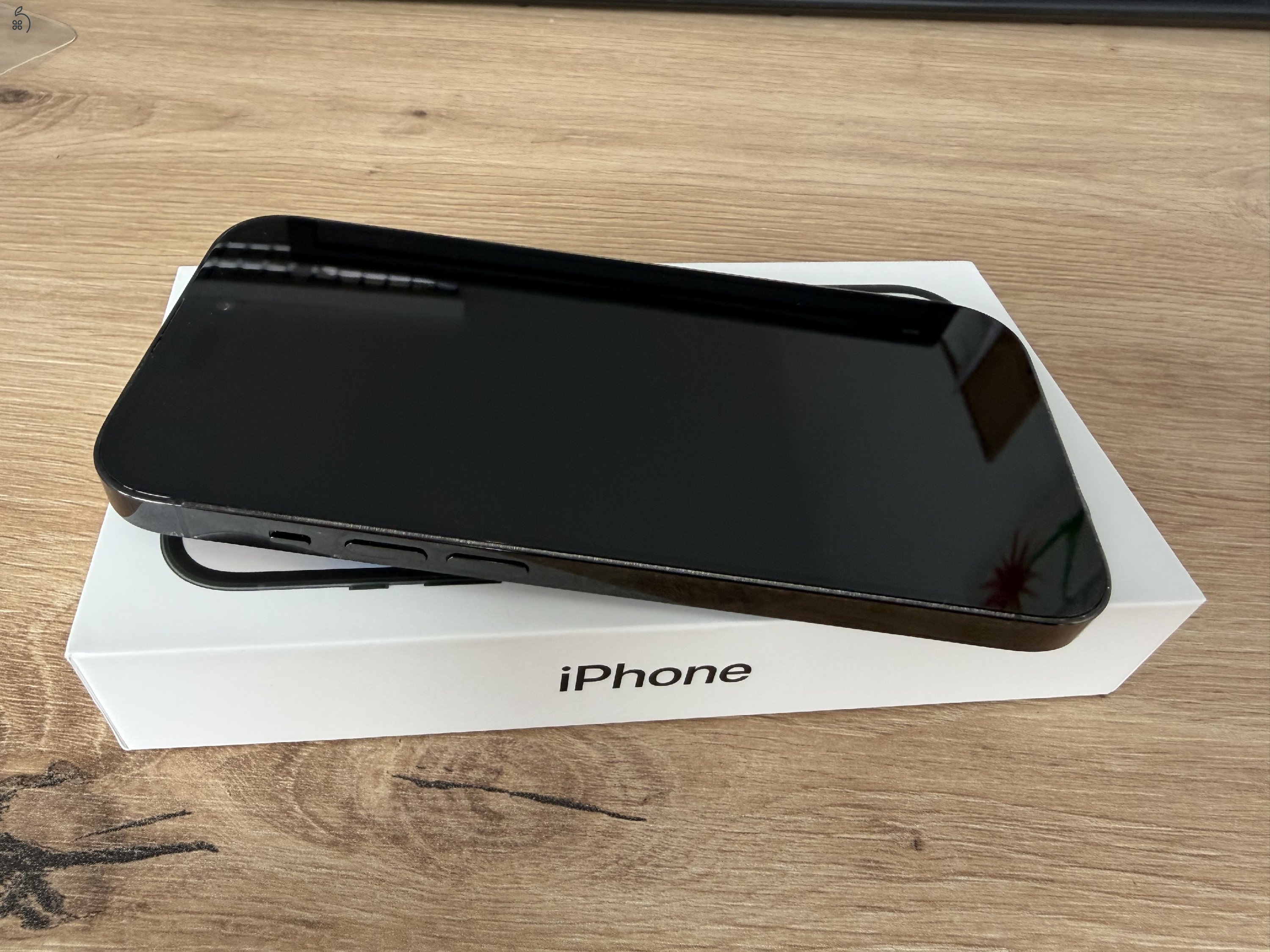 iPhone 14 pro, space black, 128 gb, független, e-sim 