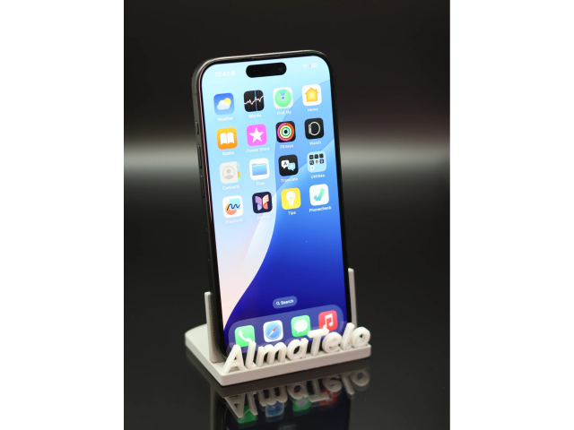 Apple iPhone 15 Pro 512 GB Black Titanium 100% akku - 12 HÓ GARANCIA