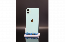 Apple iPhone 11 128 GB Green 100% akku - 12 HÓ GARANCIA