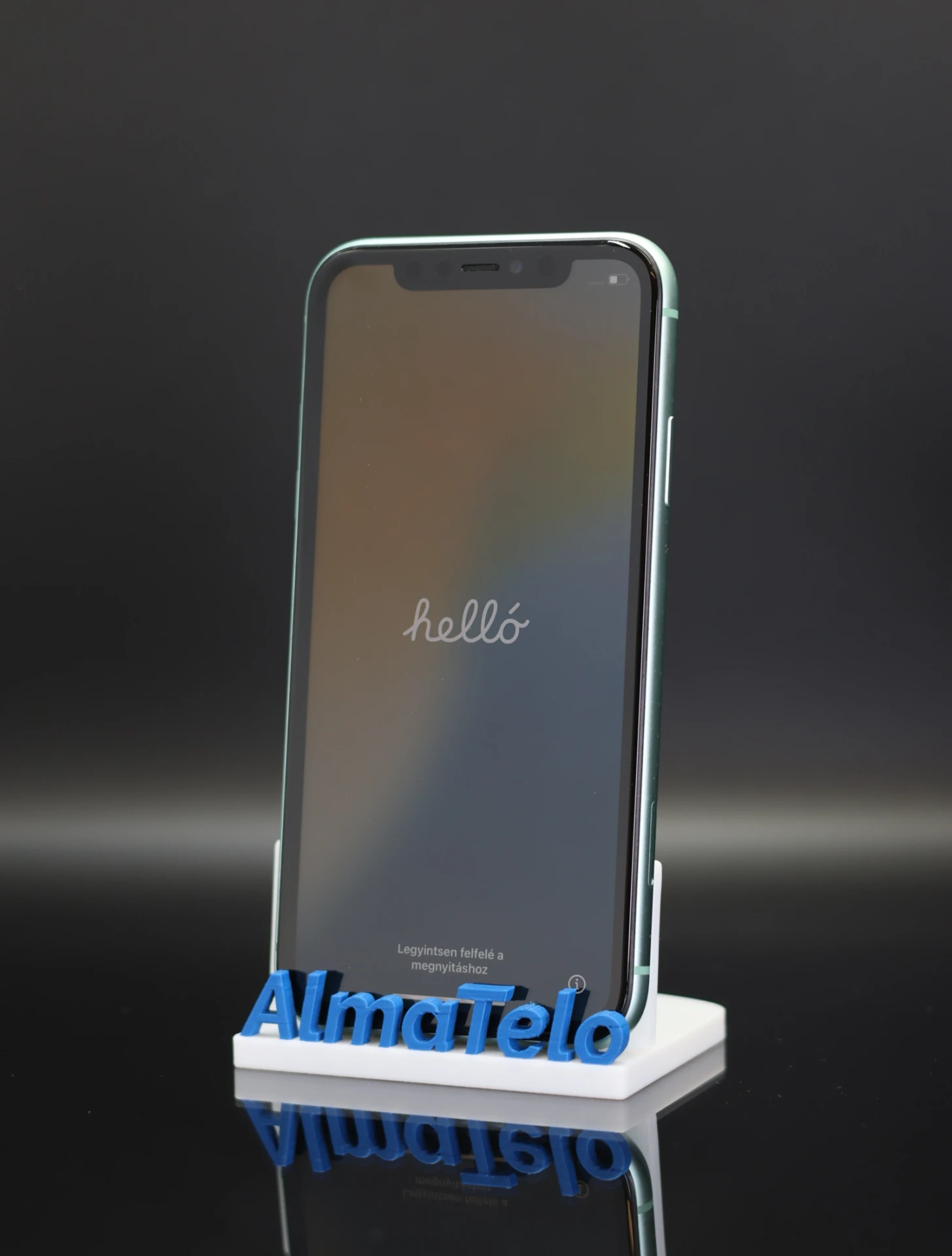 Apple iPhone 11 128 GB Green 100% akku - 12 HÓ GARANCIA