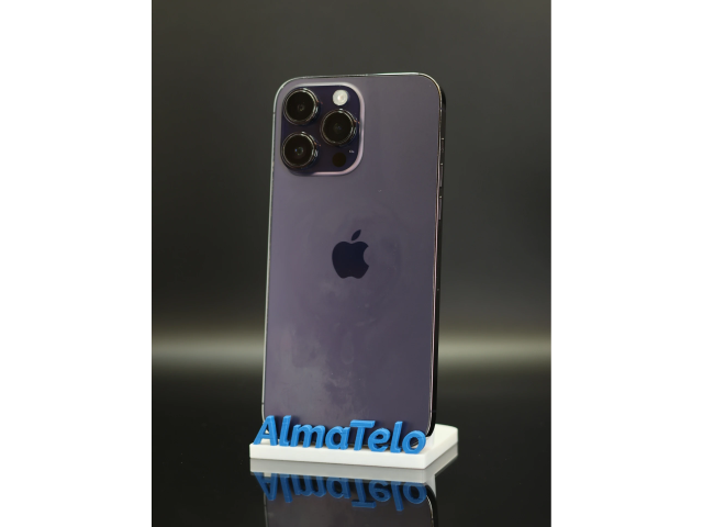 Apple iPhone 14 Pro Max 256 GB Deep Purple 100% akku - 12 HÓ GARANCIA