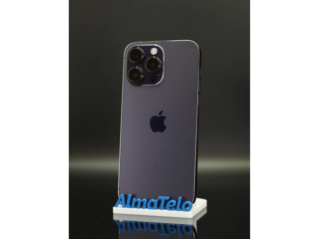 Apple iPhone 14 Pro Max 256 GB Deep Purple 100% akku - 12 HÓ GARANCIA