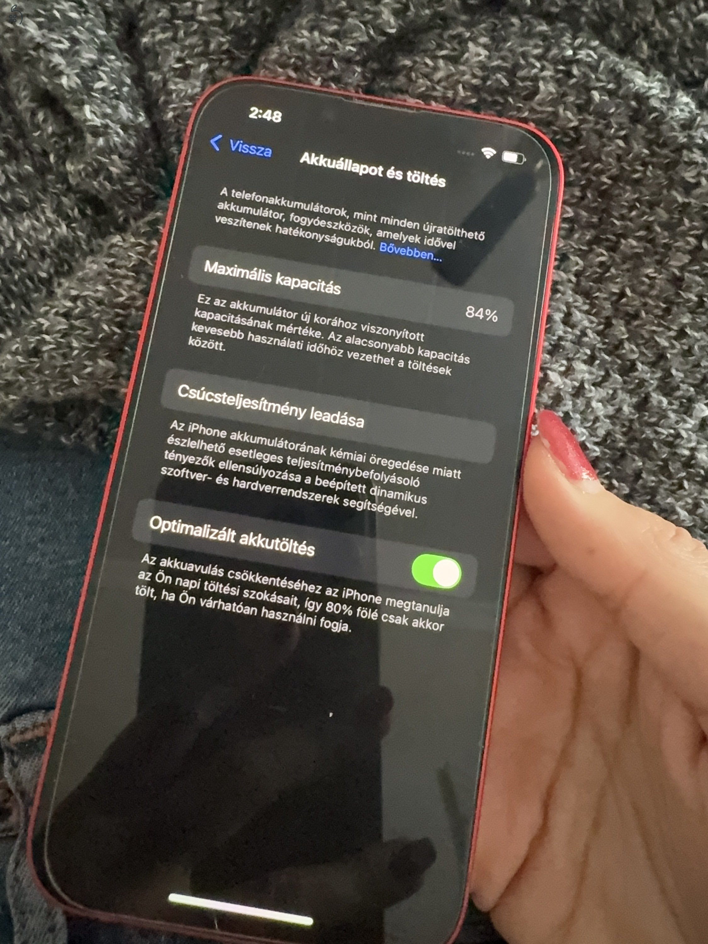 Iphone 14 product red 128gb